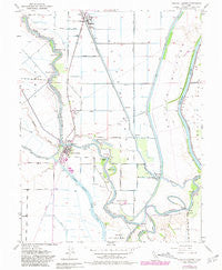 Knights Landing California Historical topographic map, 1:24000 scale, 7.5 X 7.5 Minute, Year 1952