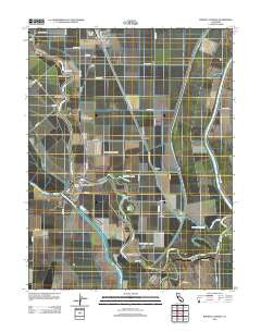 Knights Landing California Historical topographic map, 1:24000 scale, 7.5 X 7.5 Minute, Year 2012