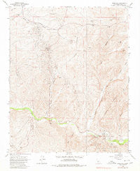 Knob Hill California Historical topographic map, 1:24000 scale, 7.5 X 7.5 Minute, Year 1965