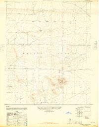 Kramer SW California Historical topographic map, 1:24000 scale, 7.5 X 7.5 Minute, Year 1947
