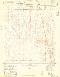 Kramer California Historical topographic map, 1:24000 scale, 7.5 X 7.5 Minute, Year 1947
