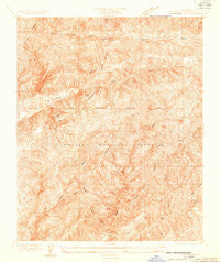 La Brun California Historical topographic map, 1:24000 scale, 7.5 X 7.5 Minute, Year 1932