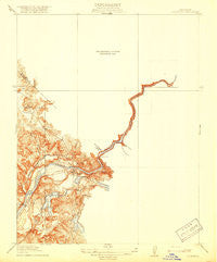 La Grange California Historical topographic map, 1:31680 scale, 7.5 X 7.5 Minute, Year 1919