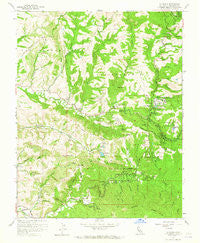 La Honda California Historical topographic map, 1:24000 scale, 7.5 X 7.5 Minute, Year 1961