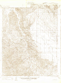 La Panza California Historical topographic map, 1:48000 scale, 15 X 15 Minute, Year 1932