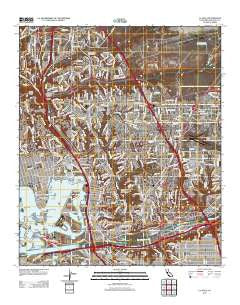 La Jolla California Historical topographic map, 1:24000 scale, 7.5 X 7.5 Minute, Year 2012