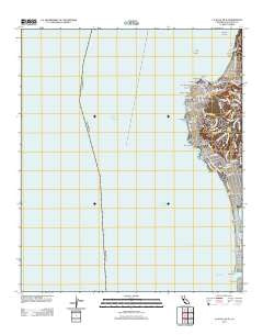 La Jolla OE W California Historical topographic map, 1:24000 scale, 7.5 X 7.5 Minute, Year 2012