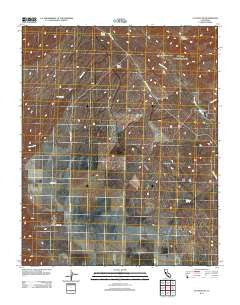 La Panza NE California Historical topographic map, 1:24000 scale, 7.5 X 7.5 Minute, Year 2012