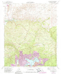 Lake Arrowhead California Historical topographic map, 1:24000 scale, 7.5 X 7.5 Minute, Year 1971
