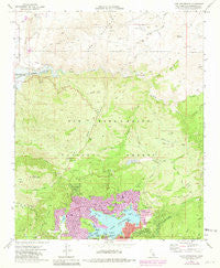 Lake Arrowhead California Historical topographic map, 1:24000 scale, 7.5 X 7.5 Minute, Year 1971