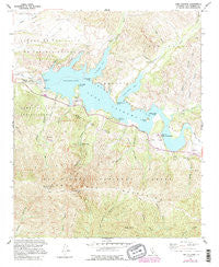 Lake Cachuma California Historical topographic map, 1:24000 scale, 7.5 X 7.5 Minute, Year 1959