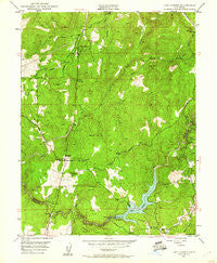 Lake Combie California Historical topographic map, 1:24000 scale, 7.5 X 7.5 Minute, Year 1949