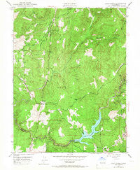 Lake Combie California Historical topographic map, 1:24000 scale, 7.5 X 7.5 Minute, Year 1949
