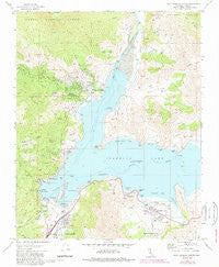 Lake Isabella North California Historical topographic map, 1:24000 scale, 7.5 X 7.5 Minute, Year 1972