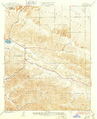 Lake California Historical topographic map, 1:24000 scale, 7.5 X 7.5 Minute, Year 1937