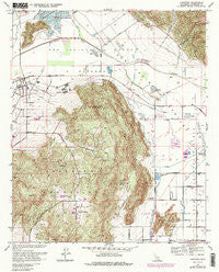 Lakeview California Historical topographic map, 1:24000 scale, 7.5 X 7.5 Minute, Year 1967