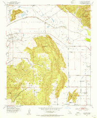 Lakeview California Historical topographic map, 1:24000 scale, 7.5 X 7.5 Minute, Year 1953