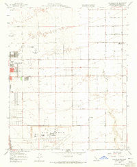 Lancaster East California Historical topographic map, 1:24000 scale, 7.5 X 7.5 Minute, Year 1958