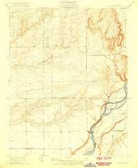 Lanes Bridge California Historical topographic map, 1:31680 scale, 7.5 X 7.5 Minute, Year 1922