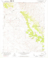 Las Yeguas Ranch California Historical topographic map, 1:24000 scale, 7.5 X 7.5 Minute, Year 1959