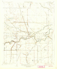 Laton California Historical topographic map, 1:31680 scale, 7.5 X 7.5 Minute, Year 1927