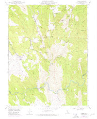 Latrobe California Historical topographic map, 1:24000 scale, 7.5 X 7.5 Minute, Year 1949