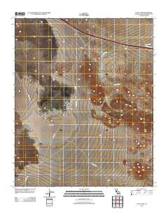 Lavic Lake California Historical topographic map, 1:24000 scale, 7.5 X 7.5 Minute, Year 2012