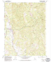 Laytonville California Historical topographic map, 1:24000 scale, 7.5 X 7.5 Minute, Year 1967