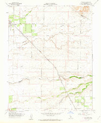 Le Grand California Historical topographic map, 1:24000 scale, 7.5 X 7.5 Minute, Year 1961