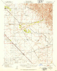 Le Grand California Historical topographic map, 1:62500 scale, 15 X 15 Minute, Year 1946