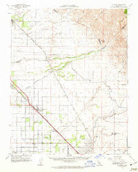 Le Grand California Historical topographic map, 1:62500 scale, 15 X 15 Minute, Year 1961