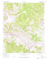 Lebec California Historical topographic map, 1:24000 scale, 7.5 X 7.5 Minute, Year 1958