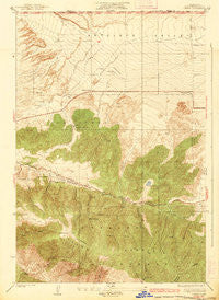 Liebre California Historical topographic map, 1:24000 scale, 7.5 X 7.5 Minute, Year 1938