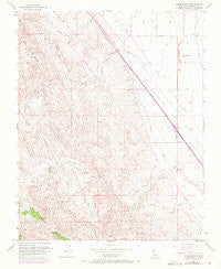 Lillis Ranch California Historical topographic map, 1:24000 scale, 7.5 X 7.5 Minute, Year 1956