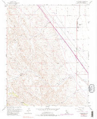 Lillis Ranch California Historical topographic map, 1:24000 scale, 7.5 X 7.5 Minute, Year 1956