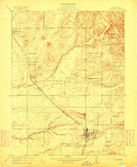 Lincoln California Historical topographic map, 1:31680 scale, 7.5 X 7.5 Minute, Year 1910