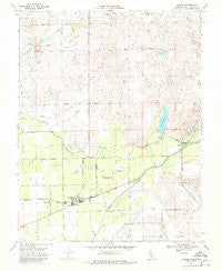 Linden California Historical topographic map, 1:24000 scale, 7.5 X 7.5 Minute, Year 1968