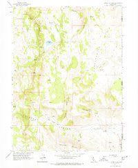 Little Hat Mtn California Historical topographic map, 1:24000 scale, 7.5 X 7.5 Minute, Year 1962