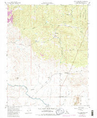 Little Table Mountain California Historical topographic map, 1:24000 scale, 7.5 X 7.5 Minute, Year 1962