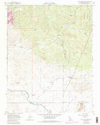 Little Table Mtn California Historical topographic map, 1:24000 scale, 7.5 X 7.5 Minute, Year 1962