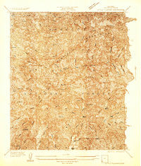 Little Tujunga California Historical topographic map, 1:24000 scale, 7.5 X 7.5 Minute, Year 1934