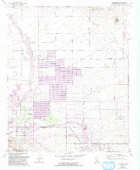 Littlerock California Historical topographic map, 1:24000 scale, 7.5 X 7.5 Minute, Year 1957