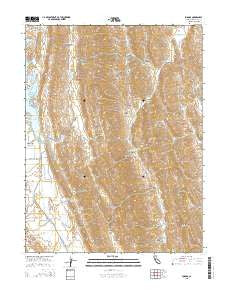 Lodoga California Current topographic map, 1:24000 scale, 7.5 X 7.5 Minute, Year 2015