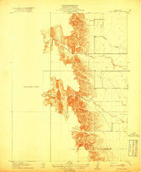 Logan Creek California Historical topographic map, 1:31680 scale, 7.5 X 7.5 Minute, Year 1918