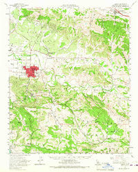 Lompoc California Historical topographic map, 1:62500 scale, 15 X 15 Minute, Year 1959