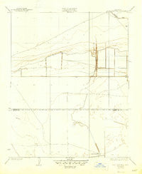 Lone Tree Well California Historical topographic map, 1:31680 scale, 7.5 X 7.5 Minute, Year 1936