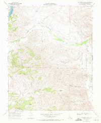 Los Banos Valley California Historical topographic map, 1:24000 scale, 7.5 X 7.5 Minute, Year 1969