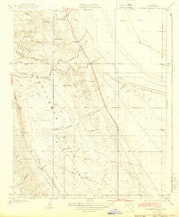 Los Viejos Hills California Historical topographic map, 1:31680 scale, 7.5 X 7.5 Minute, Year 1934