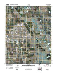 Los Banos California Historical topographic map, 1:24000 scale, 7.5 X 7.5 Minute, Year 2012
