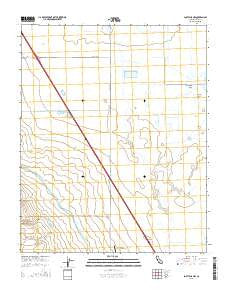 Lost Hills NW California Current topographic map, 1:24000 scale, 7.5 X 7.5 Minute, Year 2015